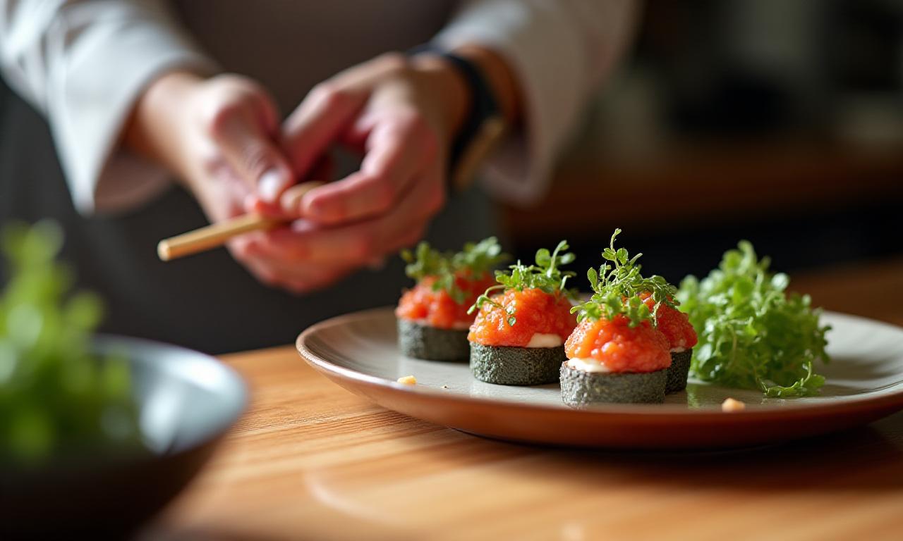 職人の繊細な手仕事